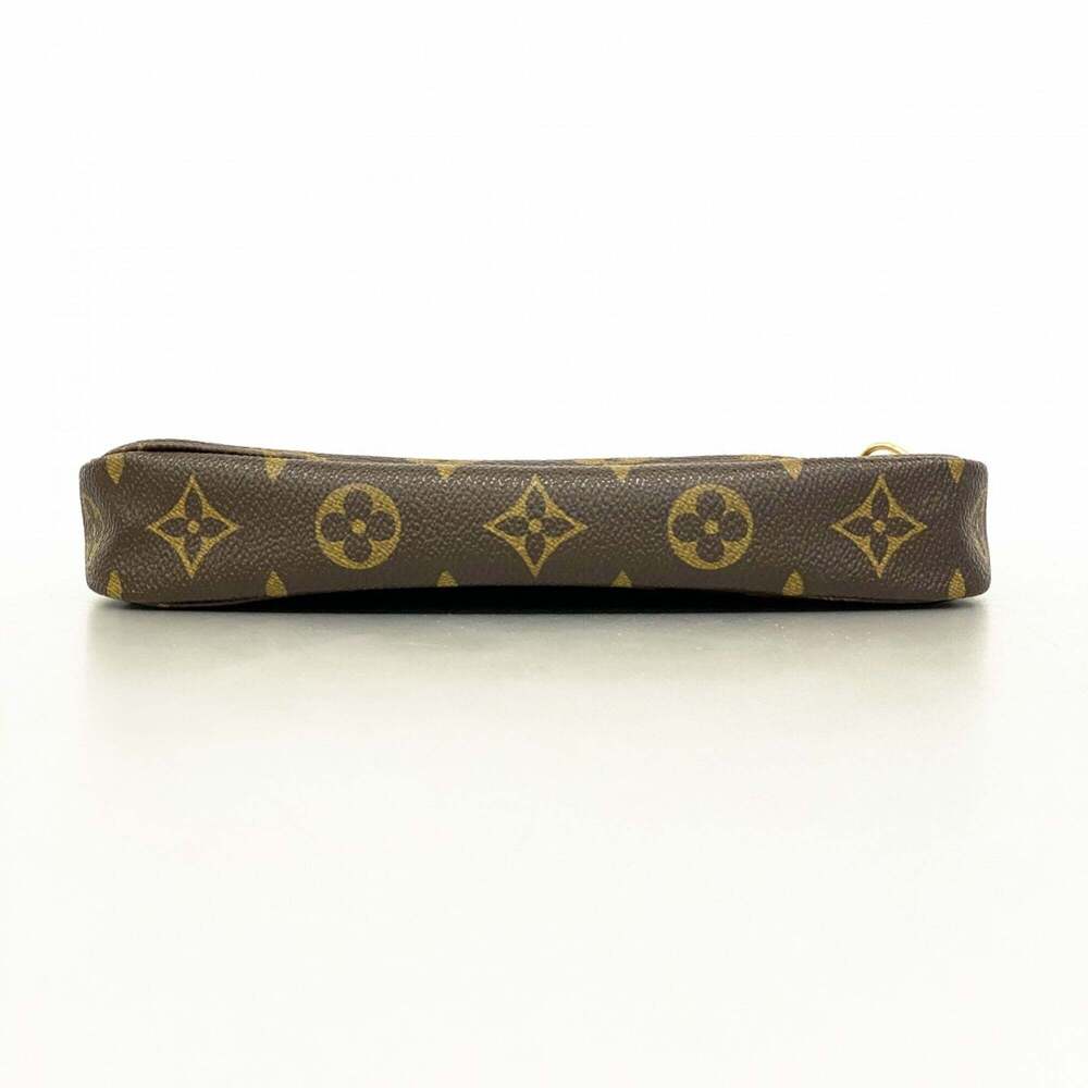 LOUIS VUITTON Authentic Brown Monogram Pochette Pouch - Picture 3 of 9